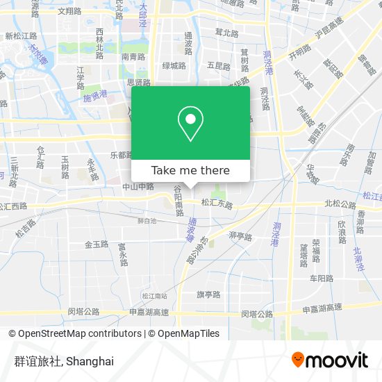 群谊旅社 map
