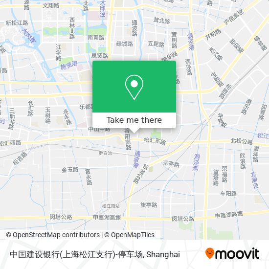中国建设银行(上海松江支行)-停车场 map