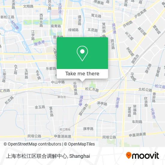 上海市松江区联合调解中心 map