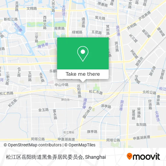 松江区岳阳街道黑鱼弄居民委员会 map