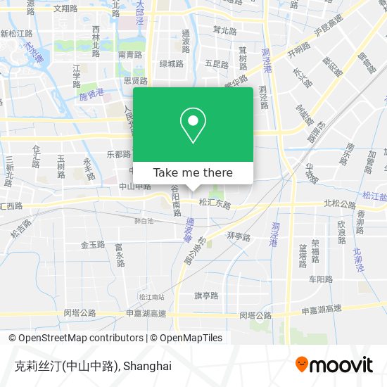 克莉丝汀(中山中路) map