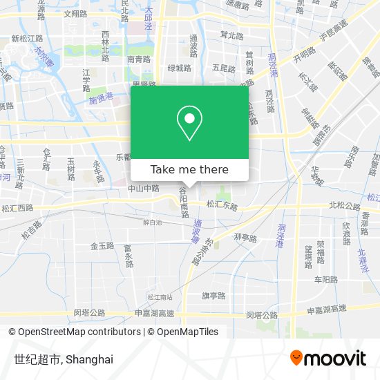 世纪超市 map