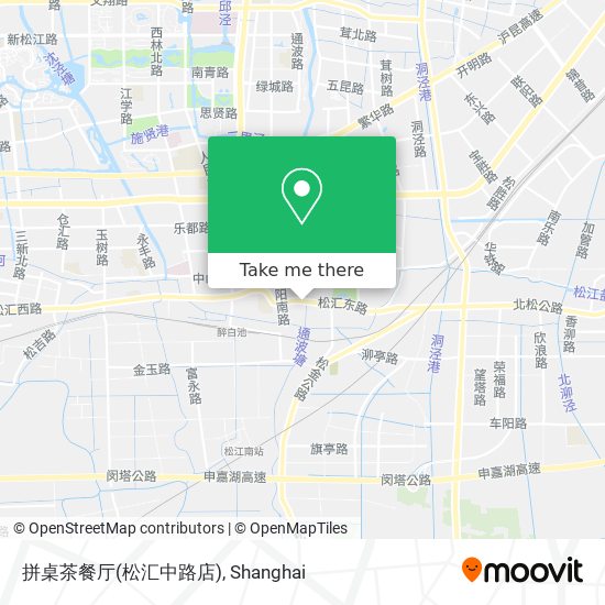 拼桌茶餐厅(松汇中路店) map