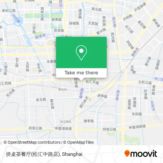 拼桌茶餐厅(松汇中路店) map
