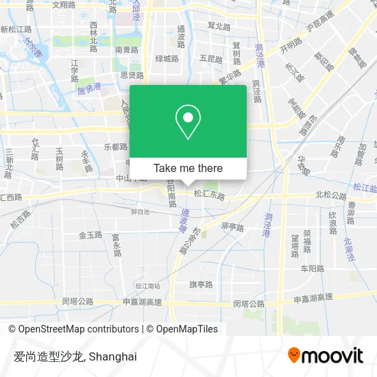 爱尚造型沙龙 map