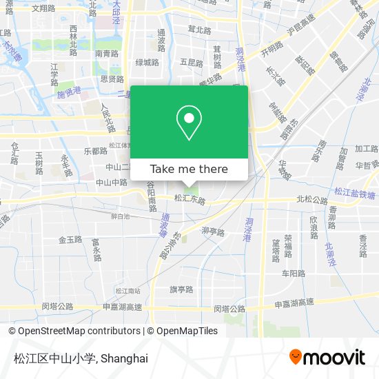 松江区中山小学 map