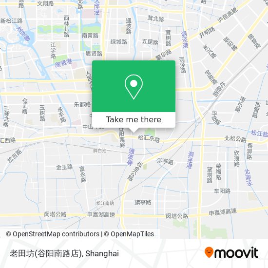 老田坊(谷阳南路店) map