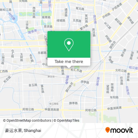 豪运水果 map