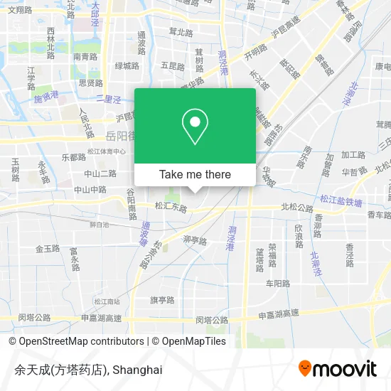 余天成(方塔药店) map