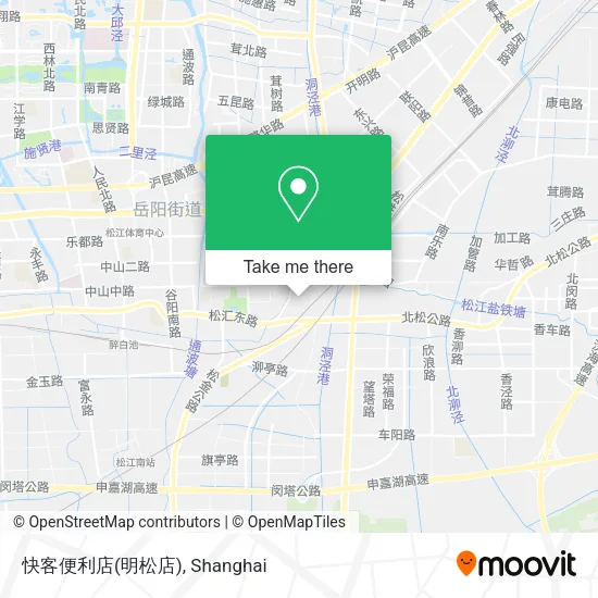 快客便利店(明松店) map
