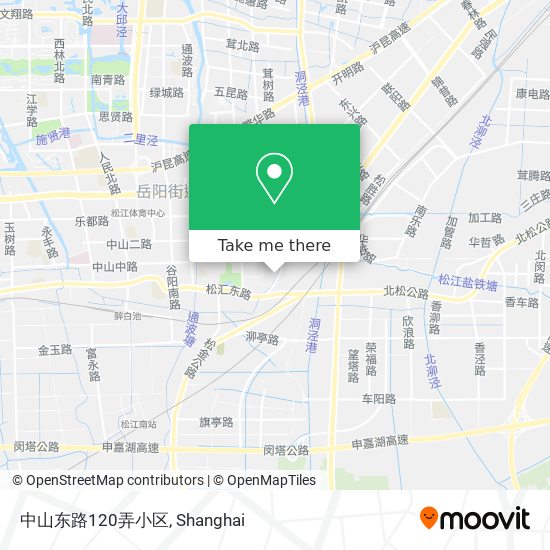 中山东路120弄小区 map