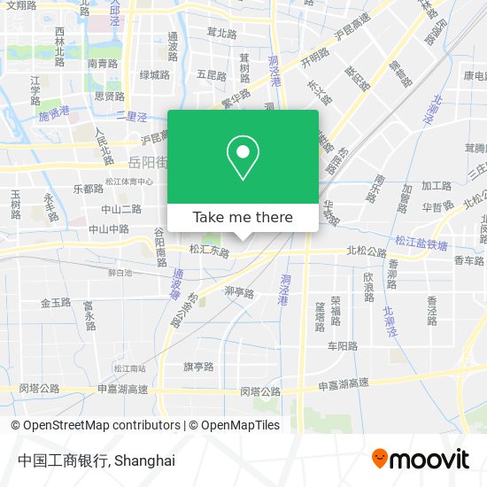 中国工商银行 map