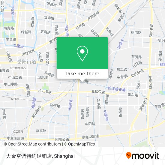 大金空调特约经销店 map