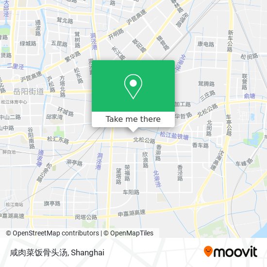 咸肉菜饭骨头汤 map
