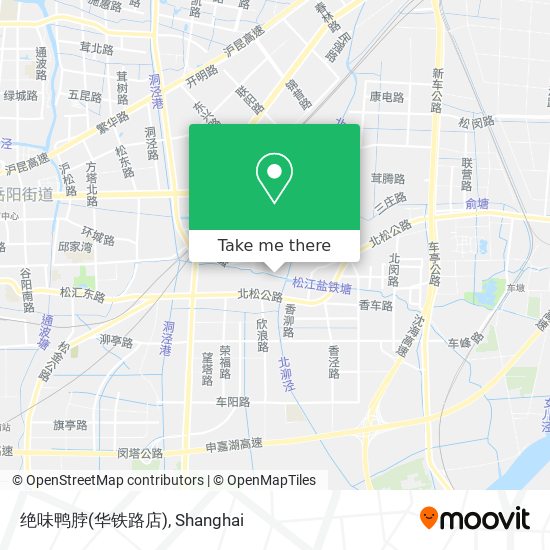 绝味鸭脖(华铁路店) map