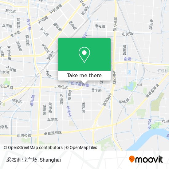 采杰商业广场 map