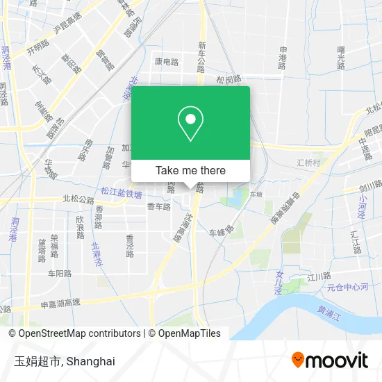 玉娟超市 map