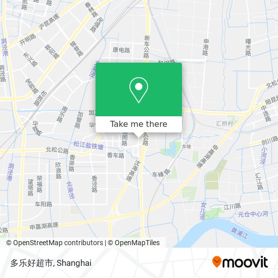 多乐好超市 map