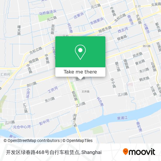 开发区绿春路468号自行车租赁点 map