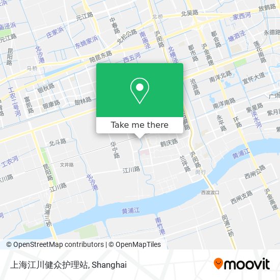 上海江川健众护理站 map