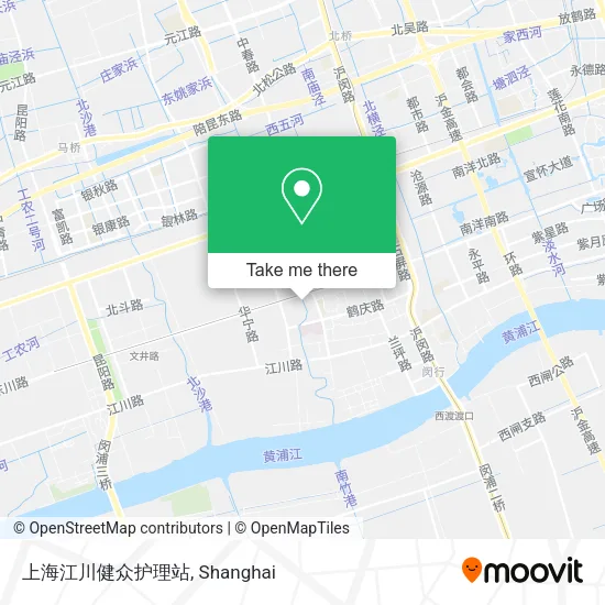 上海江川健众护理站 map