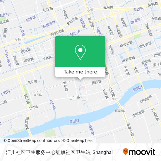 江川社区卫生服务中心红旗社区卫生站 map