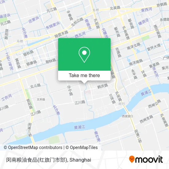 闵南粮油食品(红旗门市部) map