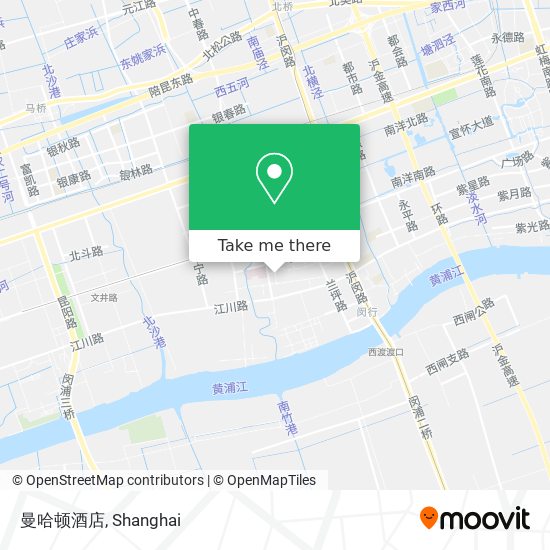 曼哈顿酒店 map