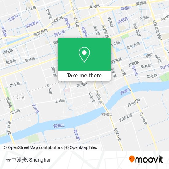 云中漫步 map