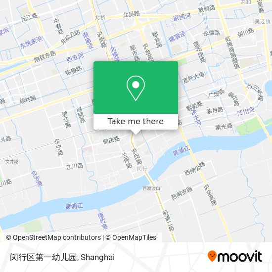 闵行区第一幼儿园 map