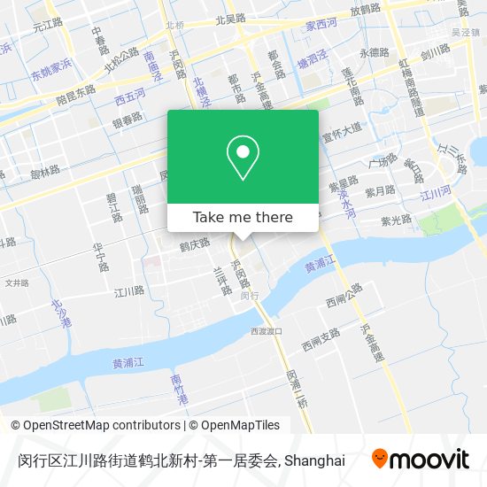 闵行区江川路街道鹤北新村-第一居委会 map