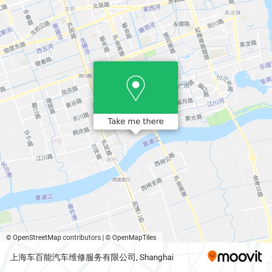 上海车百能汽车维修服务有限公司 map