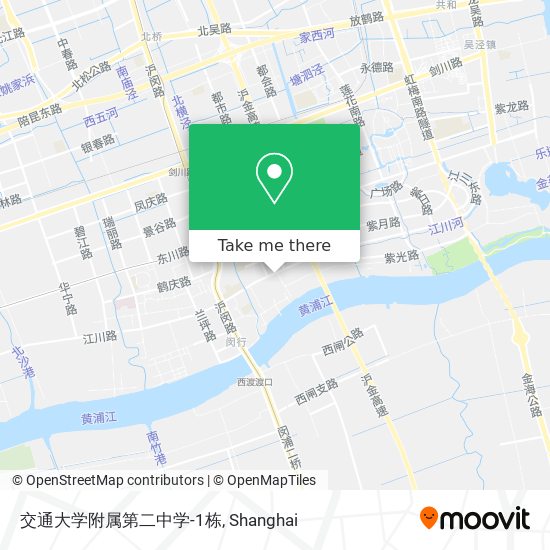 交通大学附属第二中学-1栋 map