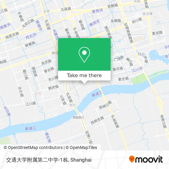 交通大学附属第二中学-1栋 map