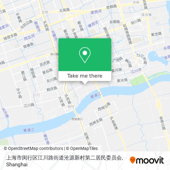 上海市闵行区江川路街道沧源新村第二居民委员会 map