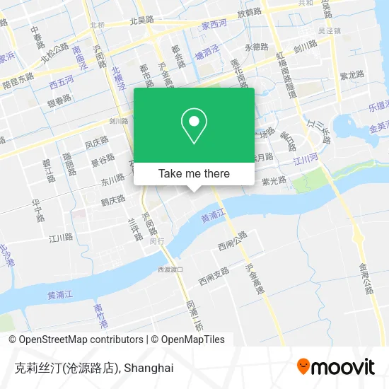 克莉丝汀(沧源路店) map