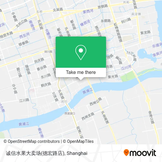 诚信水果大卖场(德宏路店) map