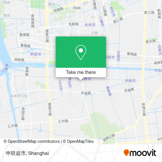 申联超市 map