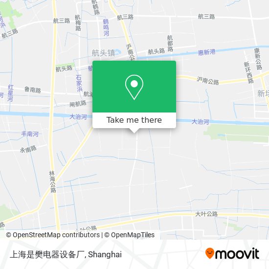 上海是樊电器设备厂 map