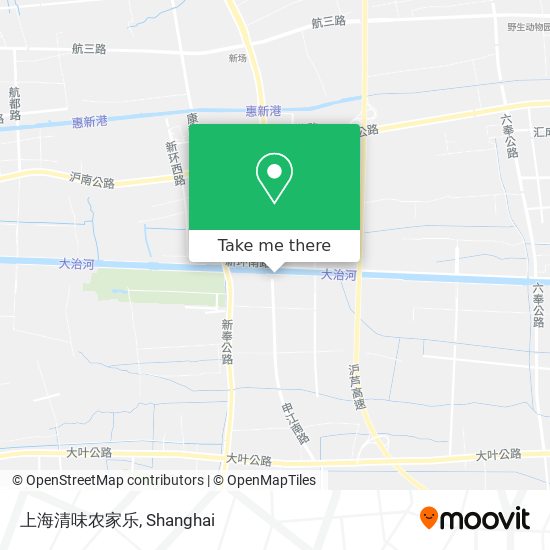 上海清味农家乐 map