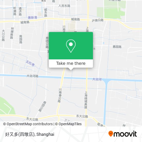 好又多(四墩店) map