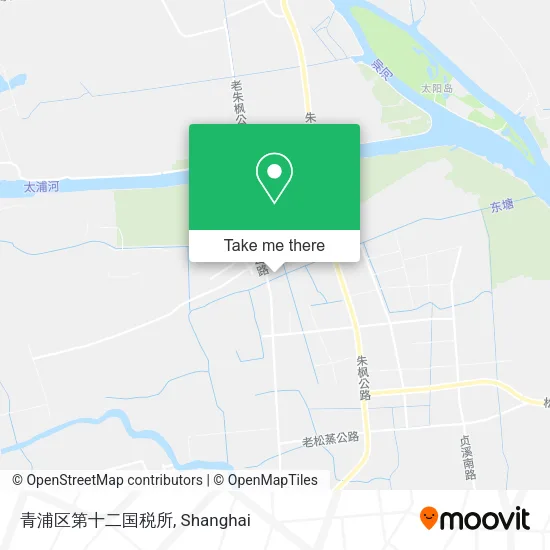 青浦区第十二国税所 map