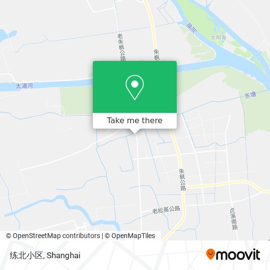 练北小区 map