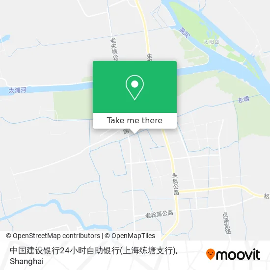 中国建设银行24小时自助银行(上海练塘支行) map