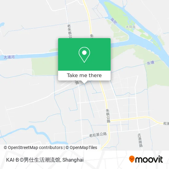 KAI·B·D男仕生活潮流馆 map