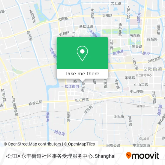 松江区永丰街道社区事务受理服务中心 map