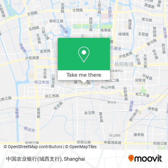 中国农业银行(城西支行) map