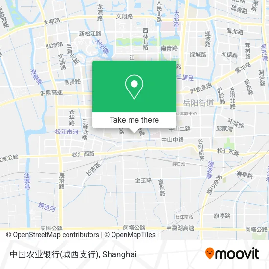 中国农业银行(城西支行) map
