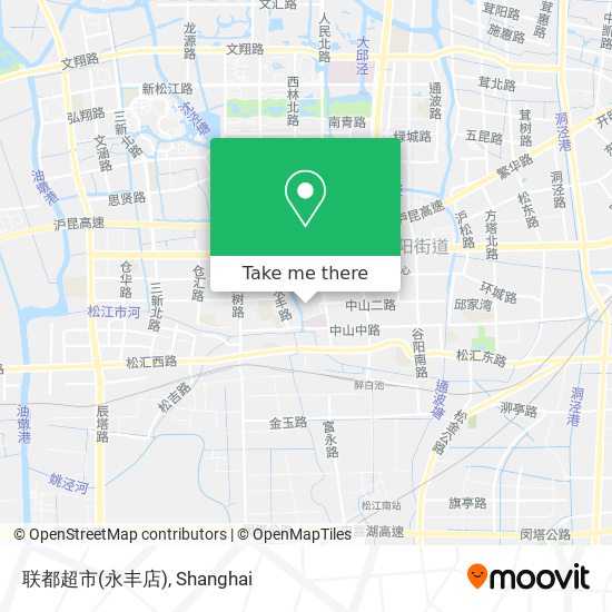 联都超市(永丰店) map