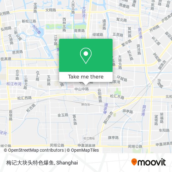 梅记大块头特色爆鱼 map